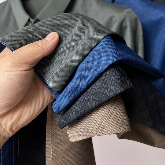 Polo pour hommes en Nanosilk, design classique, ajustement sur mesure 2