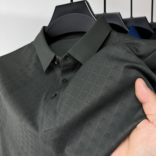 Polo pour hommes en Nanosilk, design classique, ajustement sur mesure 5