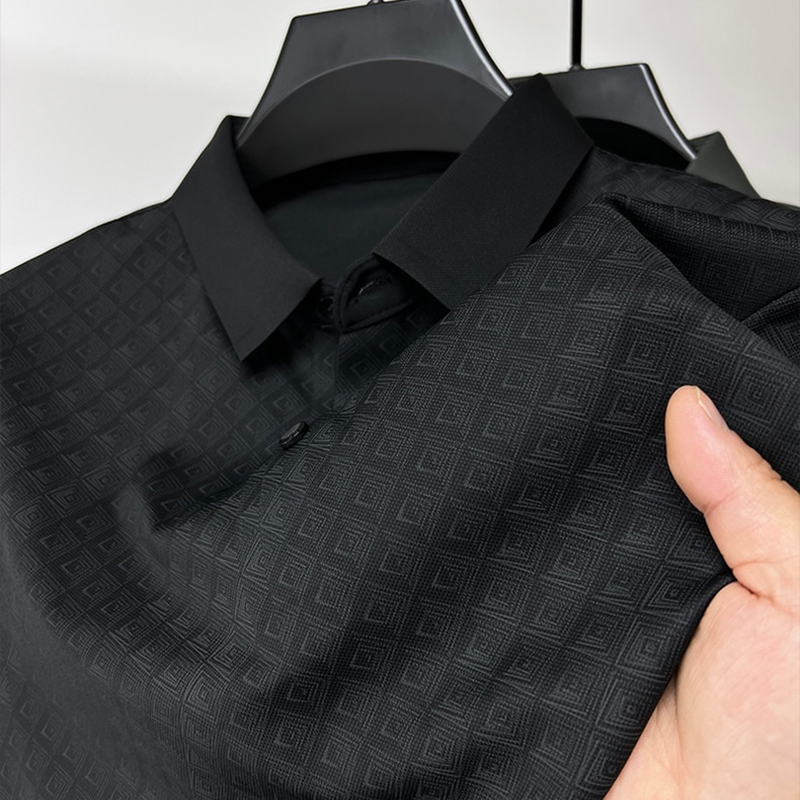 Polo pour hommes en Nanosilk, design classique, ajustement sur mesure 6