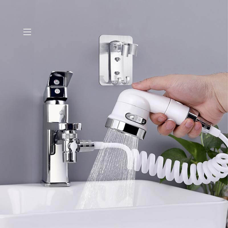 Pomme de Douche Haute Pression Réglable 0