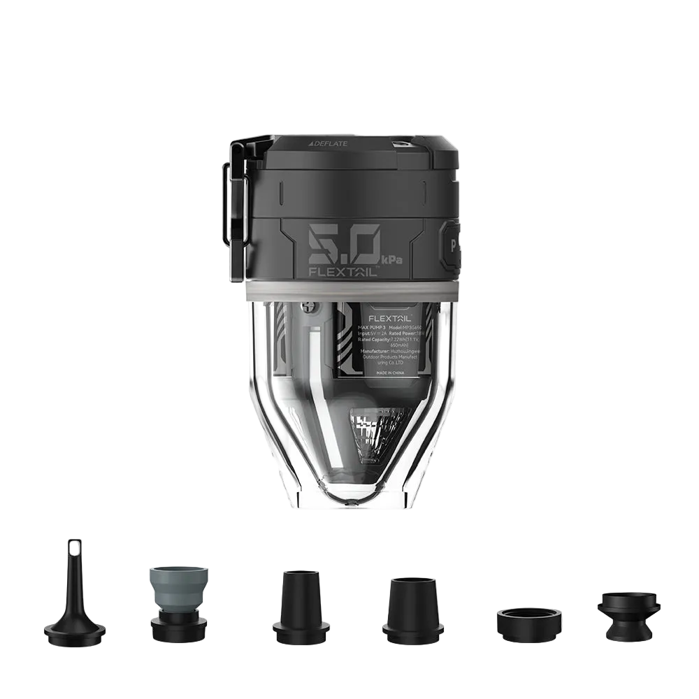 Pompe À Air Portable Avec Éclairage LED Intégré Pour Camping Et Randonnée 0
