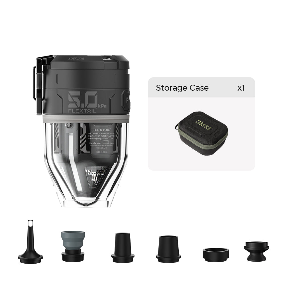 Pompe À Air Portable Avec Éclairage LED Intégré Pour Camping Et Randonnée 10