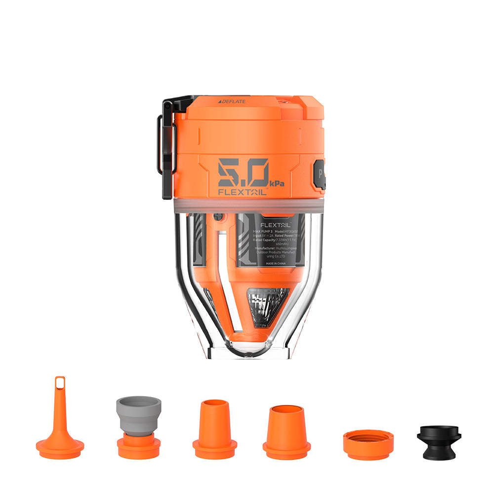 Pompe À Air Portable Avec Éclairage LED Intégré Pour Camping Et Randonnée 11