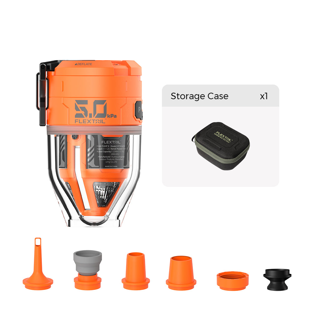 Pompe À Air Portable Avec Éclairage LED Intégré Pour Camping Et Randonnée 14