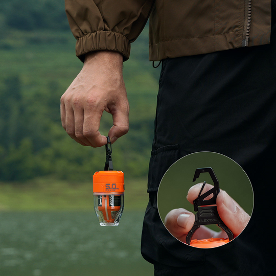 Pompe À Air Portable Avec Éclairage LED Intégré Pour Camping Et Randonnée 5