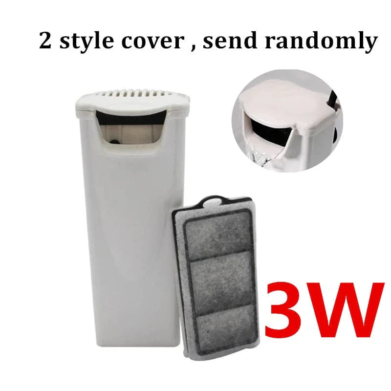 Pompe Filtre Aquarium pour Tortues et Reptiles avec Débit Maximal de 200 L/H 0