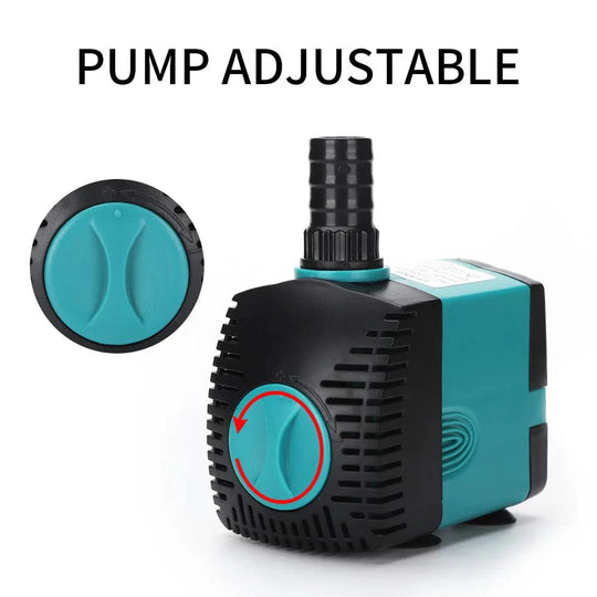Pompe à Eau Submersible Ultra Silencieuse pour Aquarium et Étang 3