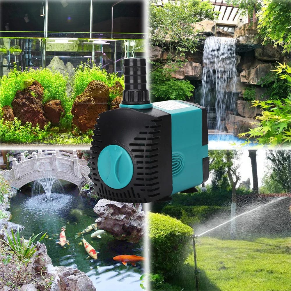 Pompe à Eau Submersible Ultra Silencieuse pour Aquarium et Étang 4