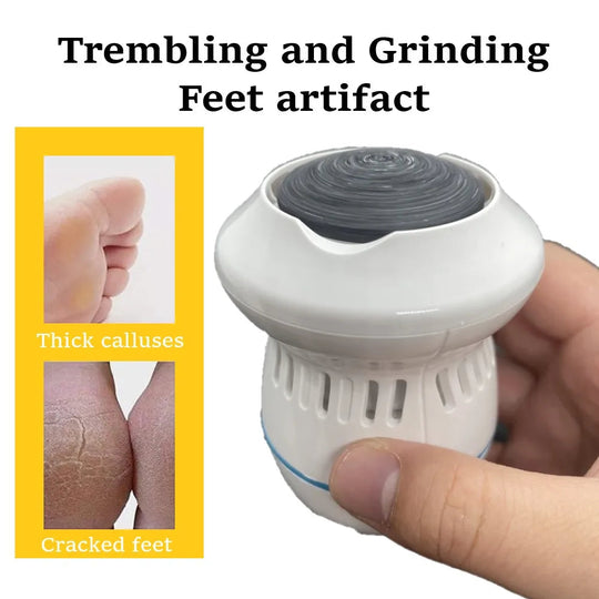 Ponceuse Électrique Pour Pieds Avec Aspirateur Intégré et Têtes Interchangeables 5