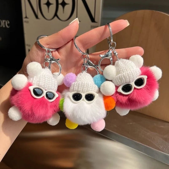 Porte-clés Cactus en Peluche Ludique pour Accessoires Quotidiens 4