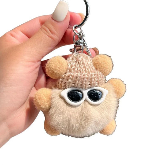 Porte-clés Cactus en Peluche Ludique pour Accessoires Quotidiens 5