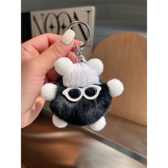Porte-clés Cactus en Peluche Ludique pour Accessoires Quotidiens 7