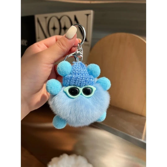 Porte-clés Cactus en Peluche Ludique pour Accessoires Quotidiens 8