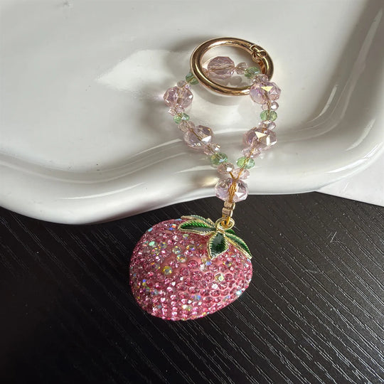 Porte-clés Femme Charm Fraise Original 0