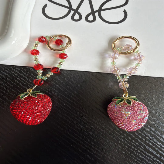 Porte-clés Femme Charm Fraise Original 1