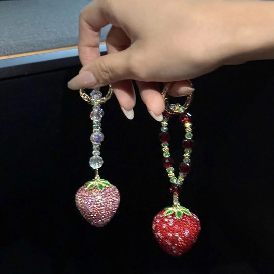 Porte-clés Femme Charm Fraise Original 4