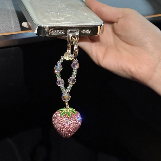 Porte-clés Femme Charm Fraise Original 5