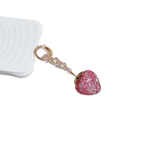 Porte-clés Femme Charm Fraise Original 8