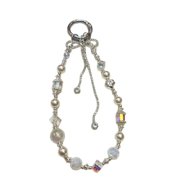 Porte-clés Femme Multi-rangs de Perles Raffiné 5