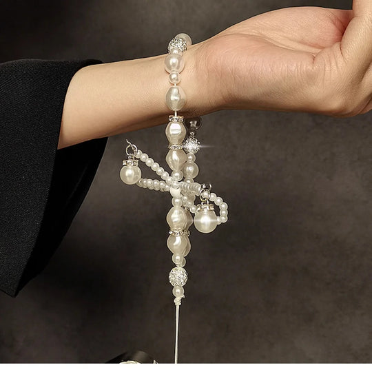 Porte-clés Femme Style Perles Raffiné 3