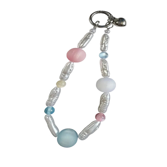 Porte-clés Femme avec Breloque Perlée Design Raffiné 2