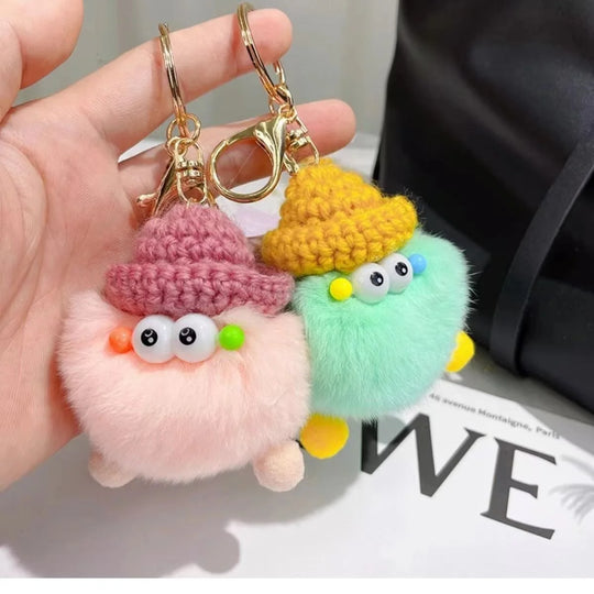 Porte-clés Peluche Personnage de Dessin Animé Ludique 1