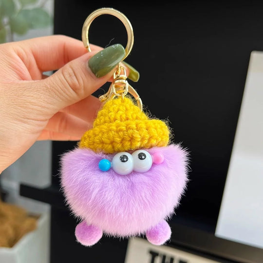 Porte-clés Peluche Personnage de Dessin Animé Ludique 12