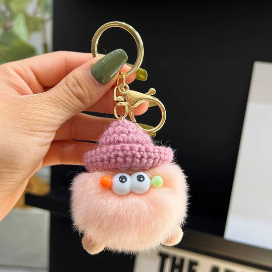 Porte-clés Peluche Personnage de Dessin Animé Ludique 14