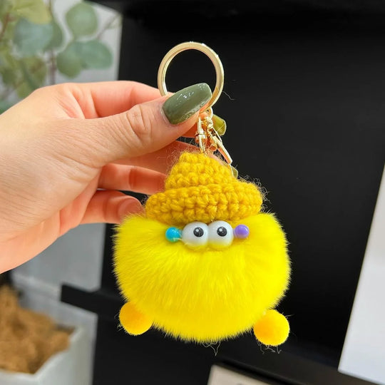 Porte-clés Peluche Personnage de Dessin Animé Ludique 16