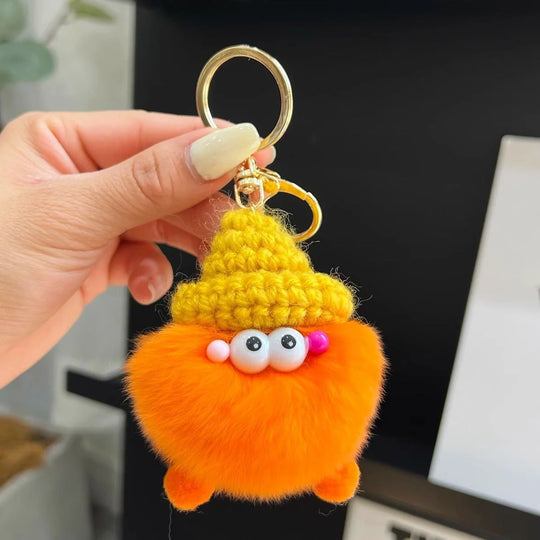 Porte-clés Peluche Personnage de Dessin Animé Ludique 5