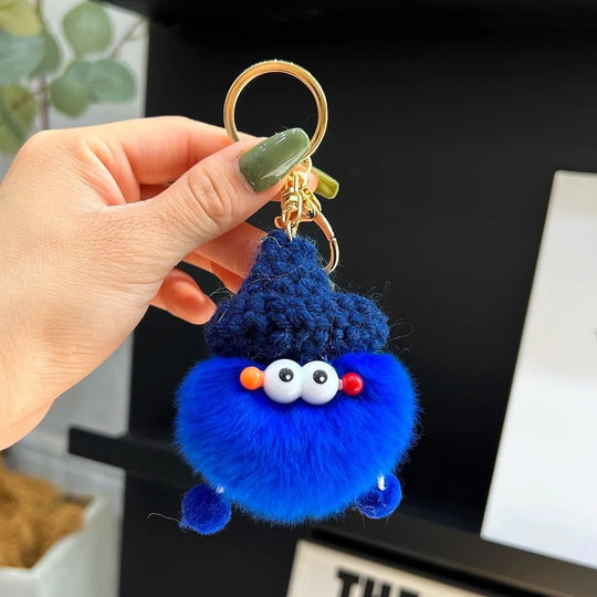Porte-clés Peluche Personnage de Dessin Animé Ludique 7