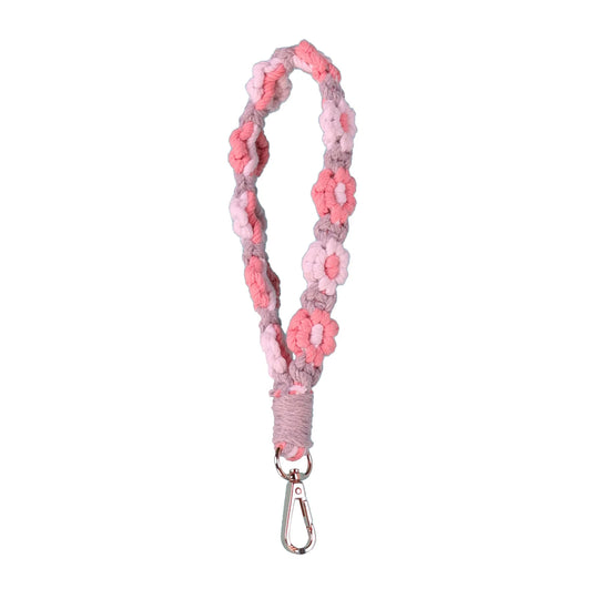 Porte-clés Unisexe à Motif Floral Raffiné 0