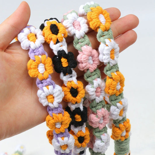 Porte-clés Unisexe à Motif Floral Raffiné 3