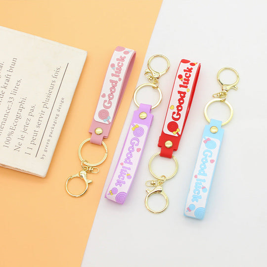 Porte-clés unisexe avec message motivant 3