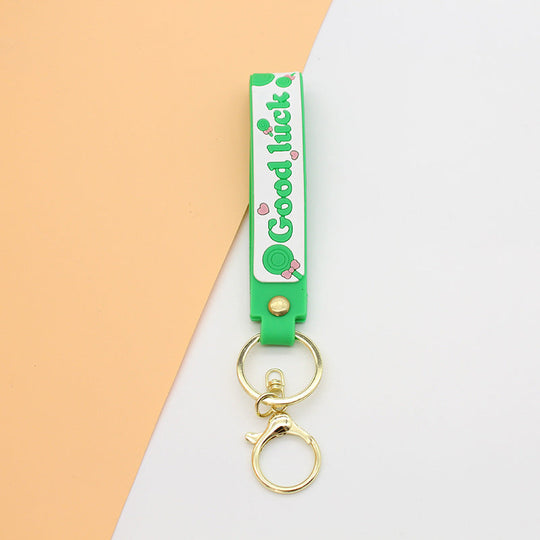 Porte-clés unisexe avec message motivant 8