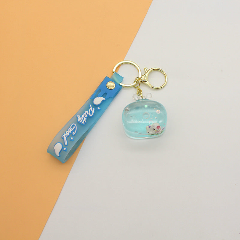 Porte-clés unisexe motif d'eau détaillé Bowlift 0