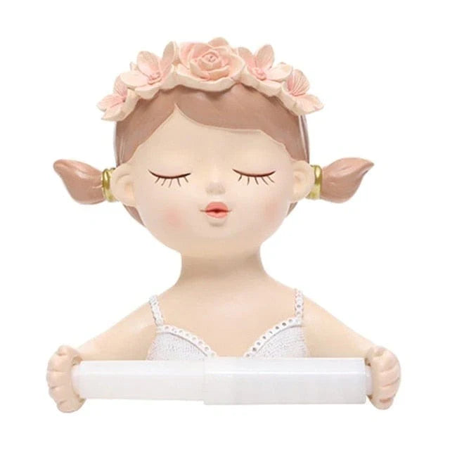 Porte-papier Toilette Fille de Conte de Fées 0