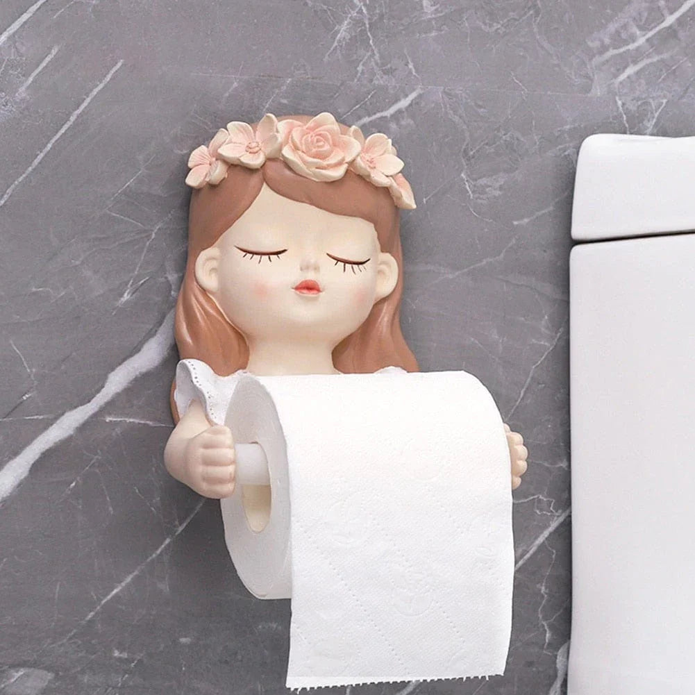 Porte-papier Toilette Fille de Conte de Fées 1