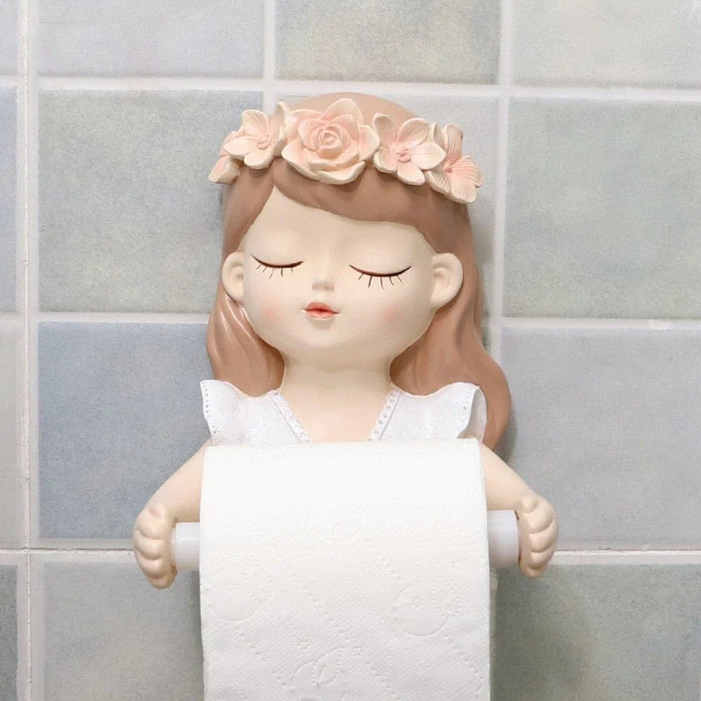 Porte-papier Toilette Fille de Conte de Fées 3