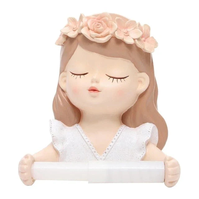 Porte-papier Toilette Fille de Conte de Fées 6