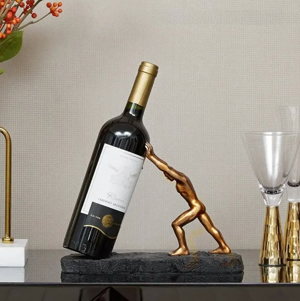 Porte Bouteille Vin Créatif Rangement Bouteille de Vin Design Innovant 0