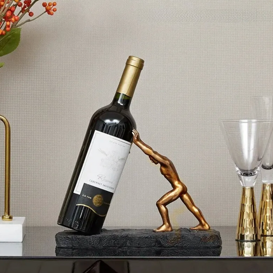 Porte Bouteille Vin Créatif Rangement Bouteille de Vin Design Innovant 0