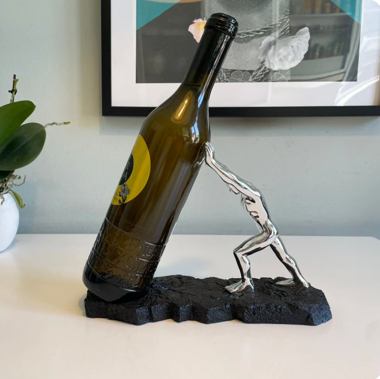 Porte Bouteille Vin Créatif Rangement Bouteille de Vin Design Innovant 2