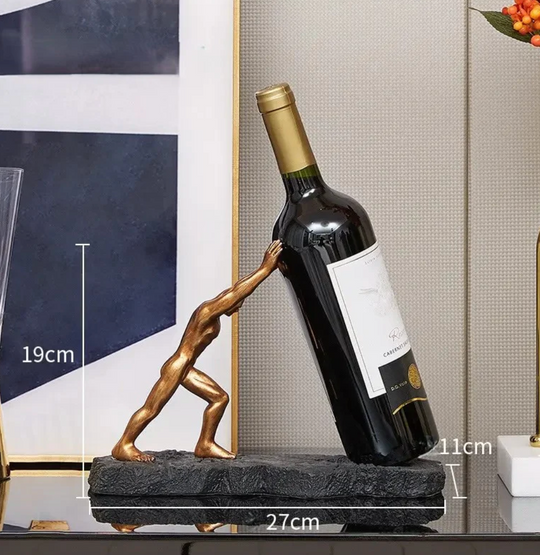 Porte Bouteille Vin Créatif Rangement Bouteille de Vin Design Innovant 5