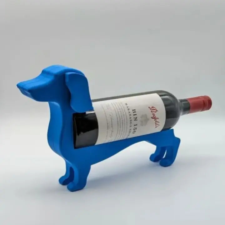 Porte Bouteille Vin Teckel Décoratif Unique pour Amateurs de Vin et de Chiens 8