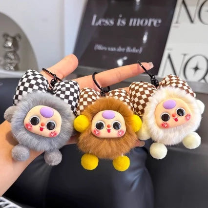 Porte Clés Animal en Peluche Adorable Unisexe Charmant 1