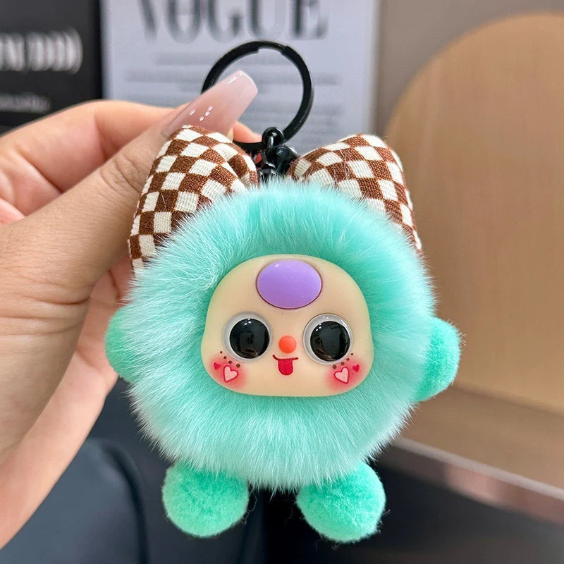 Porte Clés Animal en Peluche Adorable Unisexe Charmant 6