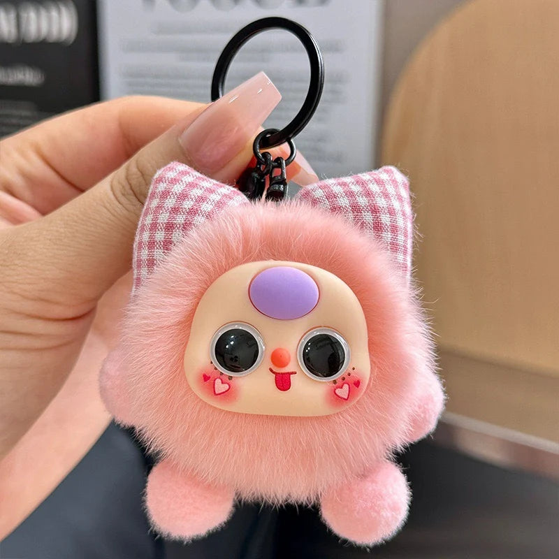 Porte Clés Animal en Peluche Adorable Unisexe Charmant 8