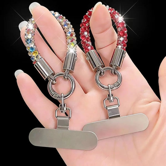 Porte Clés Femme Cristal Brillant Chic Accessoire Élégant 1
