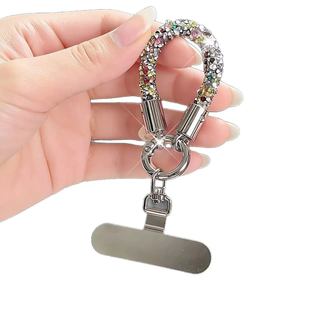 Porte Clés Femme Cristal Brillant Chic Accessoire Élégant 4